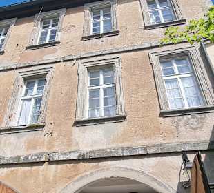 Rückansicht vom Schloss