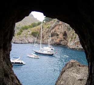 Ein Fenster im Tunnel