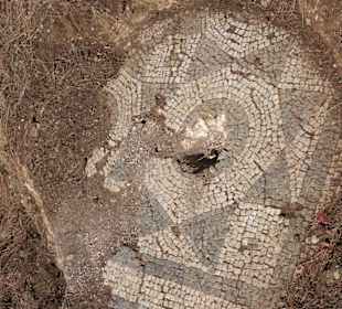 Bodenmosaik in Seleukeia