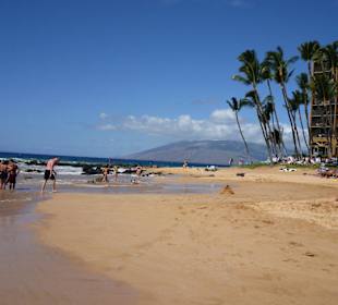 Schöner Strand,wenig Menschen