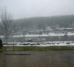 Blick auf die Elbe