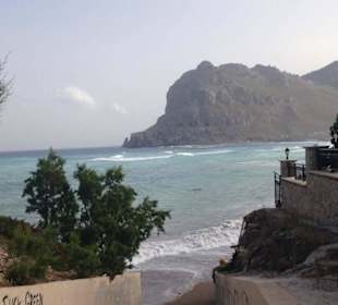 Auf dem Weg zum Strand