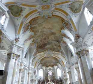 In der Wallfahrtskirche Vierzehnheiligen