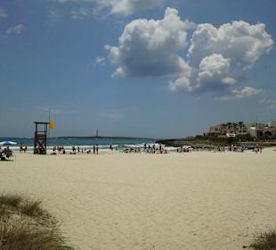 Strand von Punta Prima