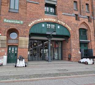 Eingang zum Internationalen Maritimen Museum