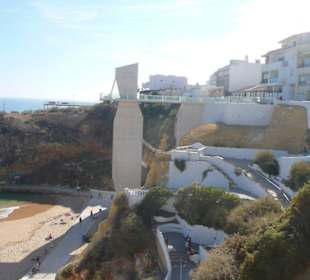 Albufeiras Strand der Altstadt