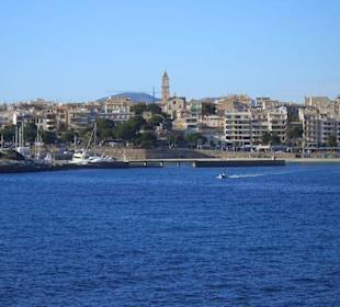 Blick auf Porto Cristo