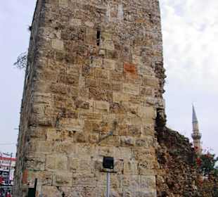 Stadt Antalya alte Stadtmauer