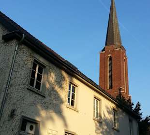 Blick auf die Kirche