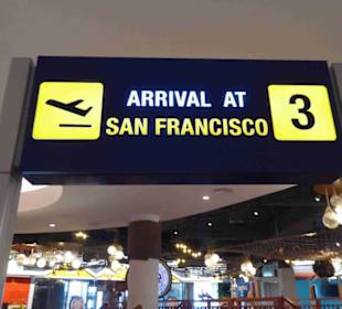 Ankunft in San Fransisco