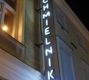 Das Chmielnik Cafe & Pub in der Ul. Chmielna