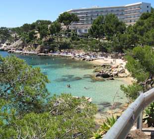 Kleine Badebucht bei Cala Fornells