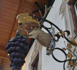 Das Gasthaus „Isi´s Goldener Engel“ in Garmisch