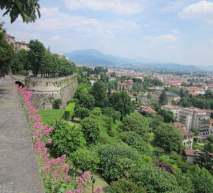 In der Altstadt Bergamos