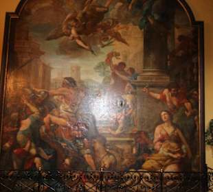 Gemälde im Treppenhaus