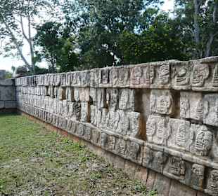 Die Ruinen von Chichen Itza