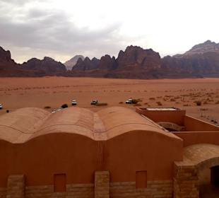 Wüstenlandschaft Wadi Rum