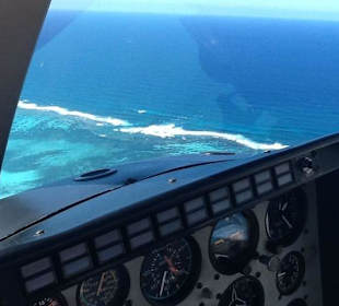 Entlang der Riffkante