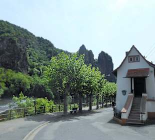 Bad Münster Zwillingsfelsen Rheinstein
