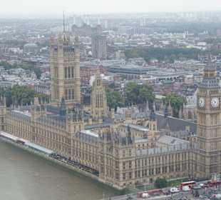 London Eye Ansicht / Aussicht