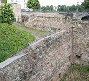 Bei der ehemaligen Bastion Cleve in Magdeburg