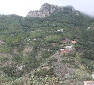 Blick zur Schule von Chamorga