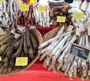 Eindrücke vom Wochenmarkt in Collioure
