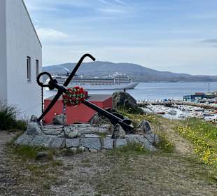 Blick von der Kirche aus