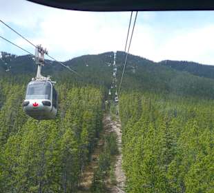 Aussicht Sulfur Mountain