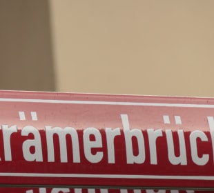 Bei der bebauten Krämerbrücke