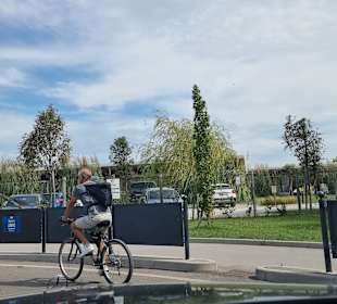 Bei der Ausfahrt