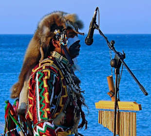 Szenen aus Mandraki-Hafen