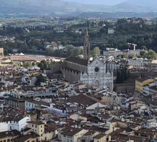 Ausblick von der Terrasse der Dom-Kuppel