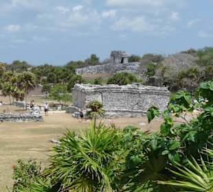 Blick nach Norden innerhalb der Mauer