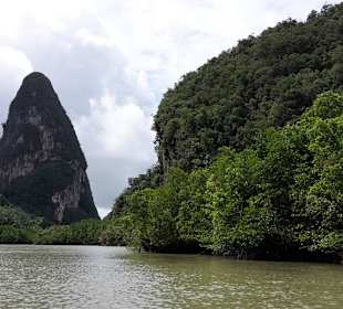 Fahrt zum James Bond Felsen