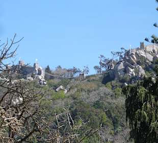 Hoch auf dem Berg: Burgruine Castelo dos Mouros