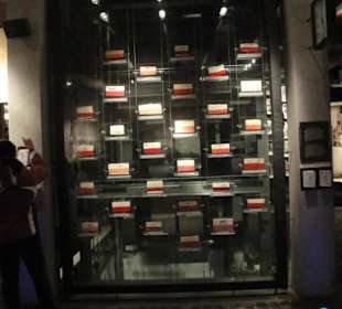 Gablota z pamiatkami