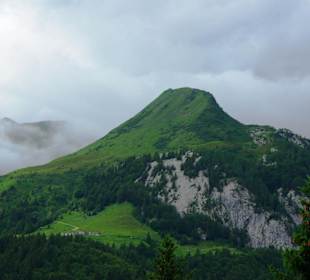 Der Plöckenpass nach AUT