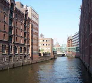 In der Speicherstadt von Hamburg