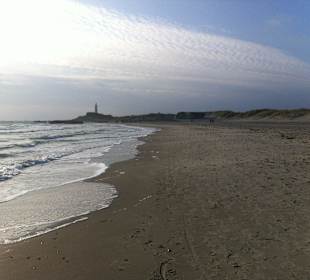 Blick zum Leuchtturm