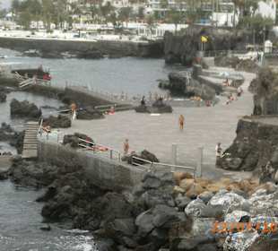 Naturmeerbad an der Promenade