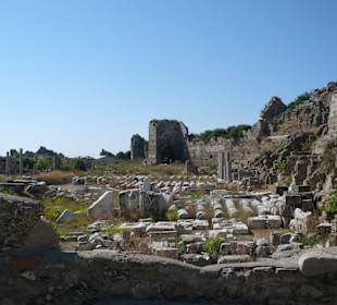 Und noch einmal die Ruinen