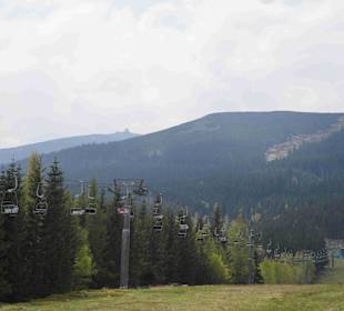 Berg Schneekoppe/Śnieżka