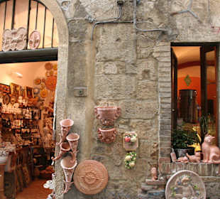 In den Straßen von Volterra