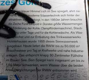 Hinweistafel von RWW Luisenstraße Seite