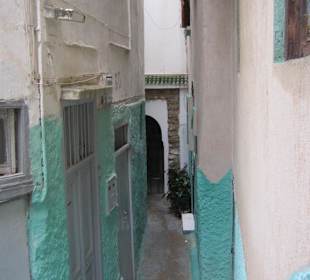 Gasse im Kasbah-Viertel