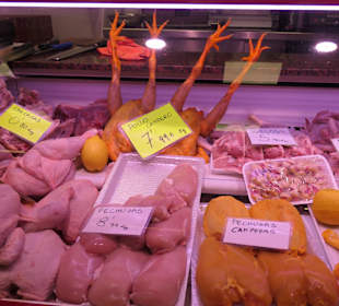 Bummel durch die Markthalle Mercat de l’Olivar