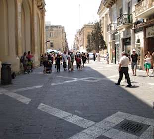 Historyczna uliczka w Valletta