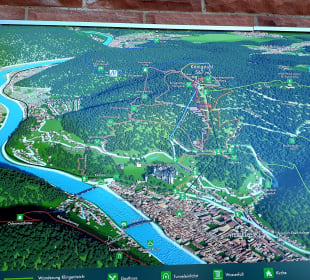 Wanderkarte Königstuhl