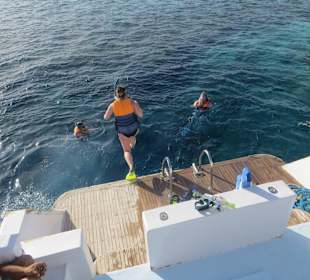 Letzter Schnorchelgang nur noch zu dritt